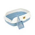 Semi-Enclosed Cat Litter Box