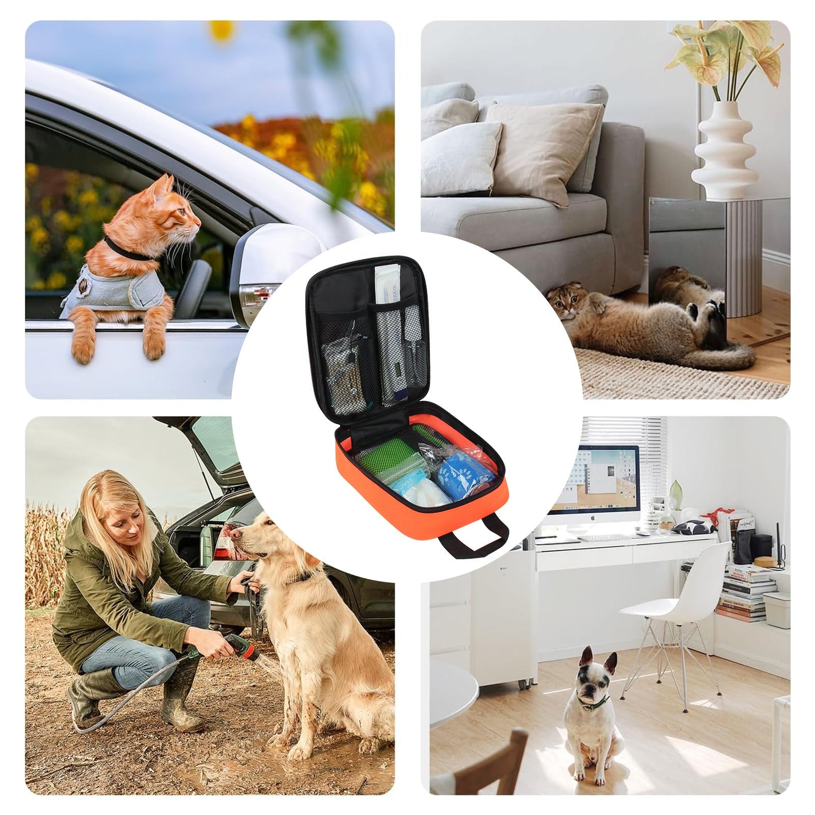 Portable Pet Emergency First Aid Kit